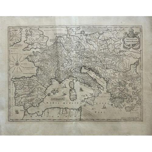 Old map image download for Imperium Caroli Magni.