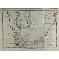 Carte du Pays des Hottentots.