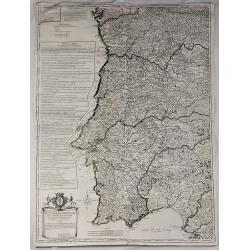 Royaume de Portugal et Partie D'Espagne Dresse sur des Memoires Envoyez de Lisbonne et de Madrid.