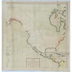 Carte des Declinaisons et Incluinaisons de Laiguille Aimantee. . .