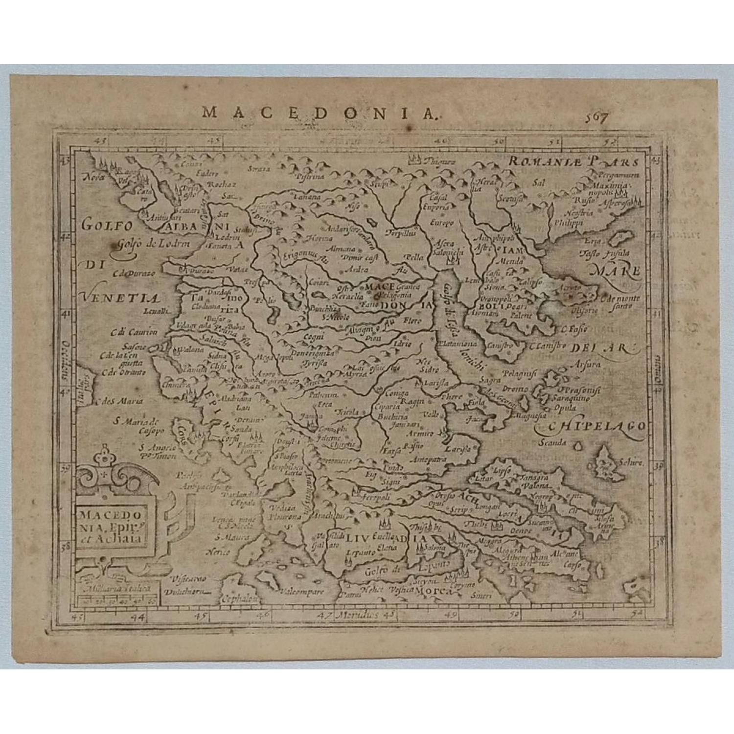 Macedonia, Epirus et Achaia.