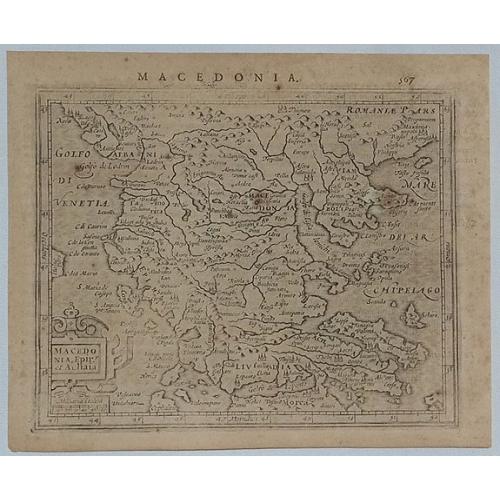 Old map image download for Macedonia, Epirus et Achaia.