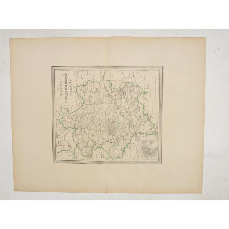 [Map of Grodno gubernia.]