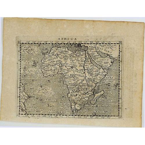 Old map image download for Africa.
