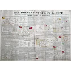 Third and Improved Edition of The Present State of Europe, With Maps of the Territories, as Settled by the Congress of Vienna.