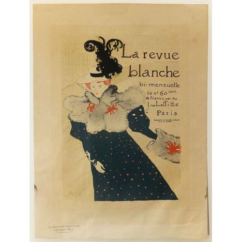 Old map image download for La Revue Blanche, bi-mensuel n°60.