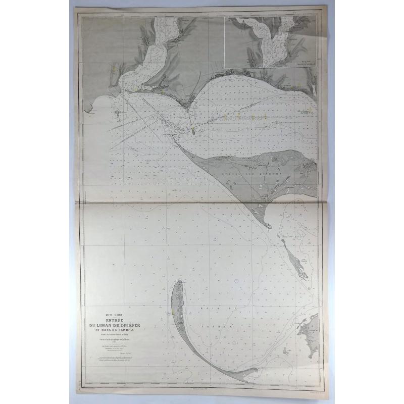 Mer Noire - Entrée du Liman du Dnieper et Baie de Tendra.