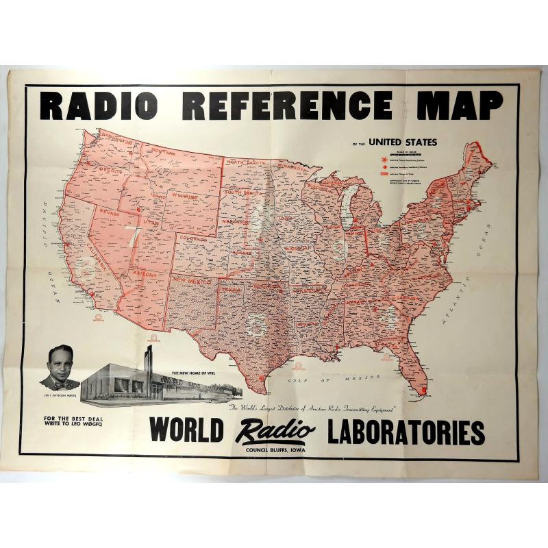 Radio Reference Map.