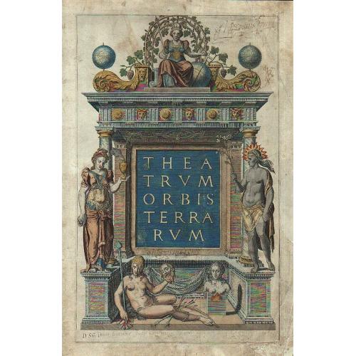 [Title page of Theatrum Orbis Terrarum.]