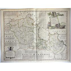An ACCURATE MAP of BERKSHIRE Divided into its HUNDREDS Drawn from the best Authorities assisted by Surveys . . .