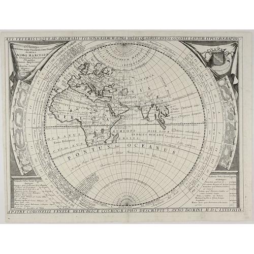 Old map image download for Aevi Veteris Usque Ad Annum Salutis Nonagesimum Supra Milles Quaringentos Cogniti Tantum Typus Geogrpahic:... MDCLXXXVIIIII.