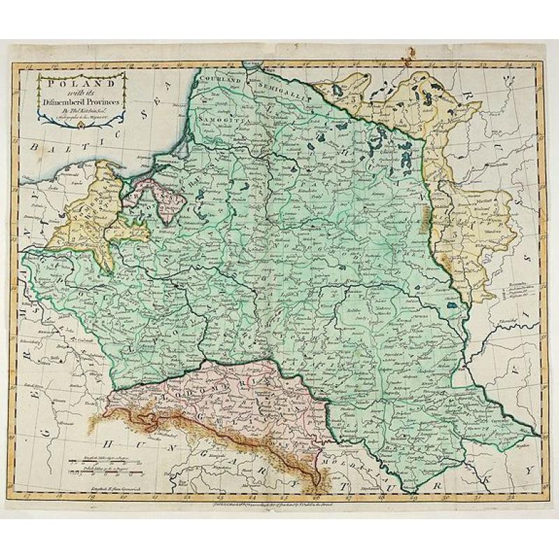 Poland with its Dismember'd Provinces. . .