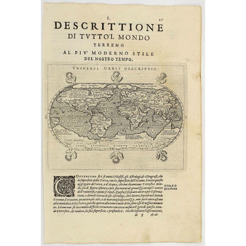 Universi Orbis Descriptio.