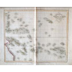 Islands in the Pacific Ocean, drawn & engraved for Dr. Playfairs Atlas.