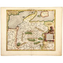 The Best Ptolemaic Map of Germany: Europ. IIII. Tab.