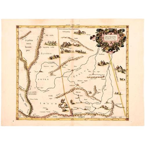 Old map image download for With Fine Illustrations of Nomadic Life. China/ Central Asia. Asiae VIII Tab:  