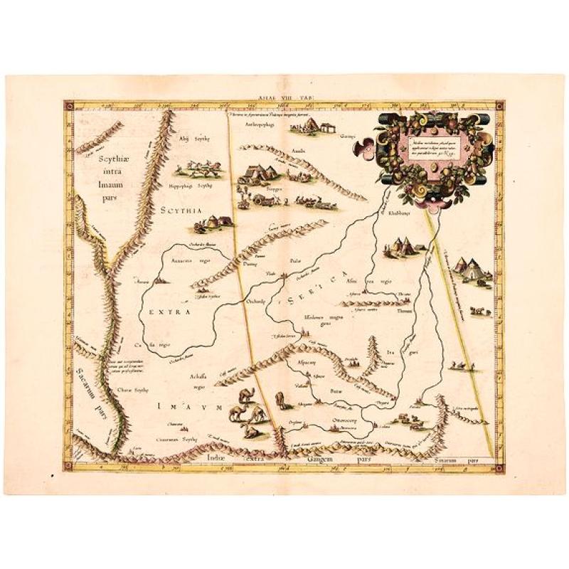With Fine Illustrations of Nomadic Life. China/ Central Asia. Asiae VIII Tab:  