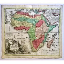 Africa Iuxta Navigationes et Observationes Recentissimas Aucta Correcta et in Sua Regna et Status Divisa, in Lucem Edita.