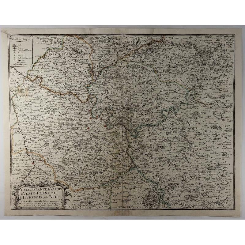 L'Isle de France, le Valois, le Vexin-Francois, le Hurepoix et le Brie.