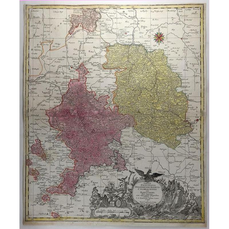 Tabulae Principatus Brandenburgico Culmbacensis Sive Baruthini.