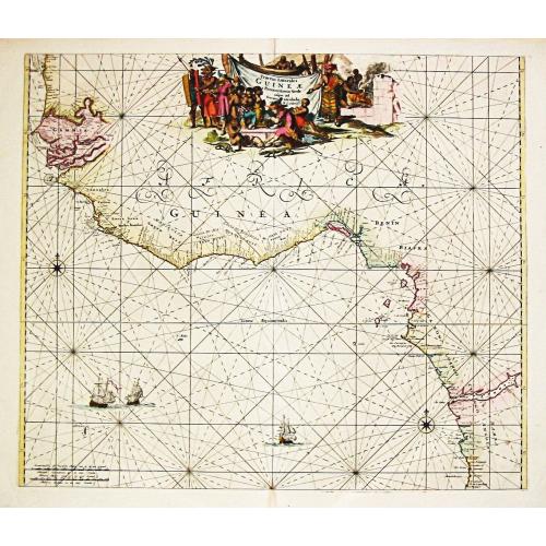 Old map image download for [Lot of 10 maps of Guinea.] Tractus Littorales Guinea a promontorio Verde.