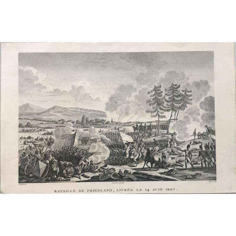 The Napoleonic Wars. Battles of Borodino, Gdansk and Friedland.
