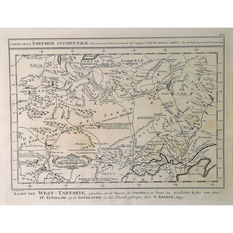 Carte de la Tartarie Occidentale. . .