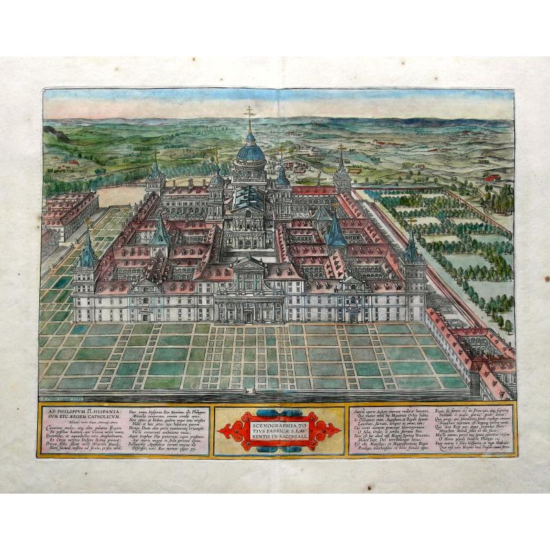 Scenographia Totius Fabricae S. Laurentii In Escoriali.