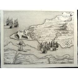 Veroveringe van Rio Grande in Brasil. Anno 1633 Northern Brazil.