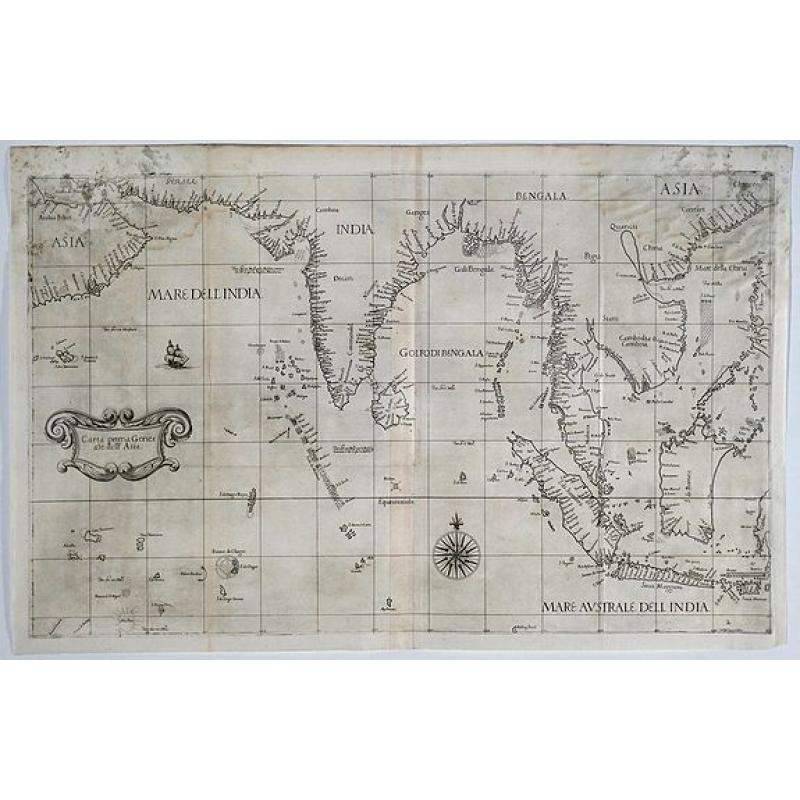 Carta prima Generale dell' Asia.