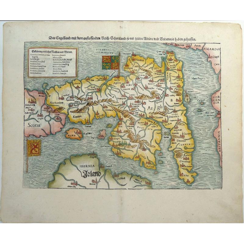 Das Kunigreich Engelland, mit dem anstossenden Reich Schottland, so vor zeiten Albion und Britannia, haben geheissen.