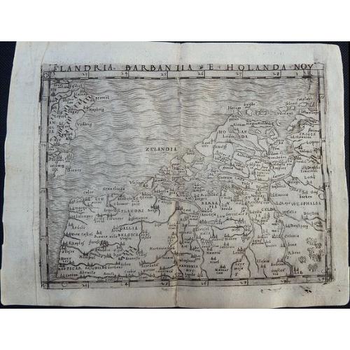 Old map image download for Flandria, Barbantia e Holanda Nov(a).
