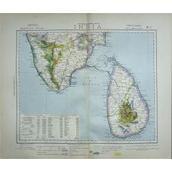 A set of Twelve maps of India. 