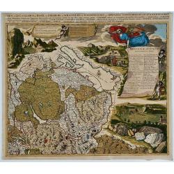 Carte d'une Partie des Cantons de Berne, de Fribourg du Pais d Veau et du Valais. . . [together with] Zug, Glarus, Basel, Freiburg, Solothurn, Schaffhausen. . .