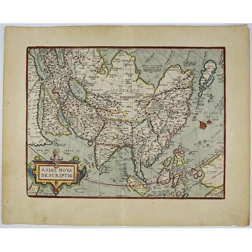 Old map image download for Asiae Nova Descriptio.