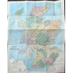 The Tourist's New Map of Scotland.