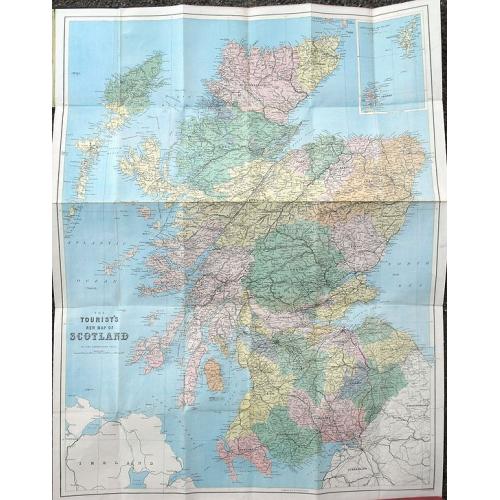 Old map image download for The Tourist's New Map of Scotland.