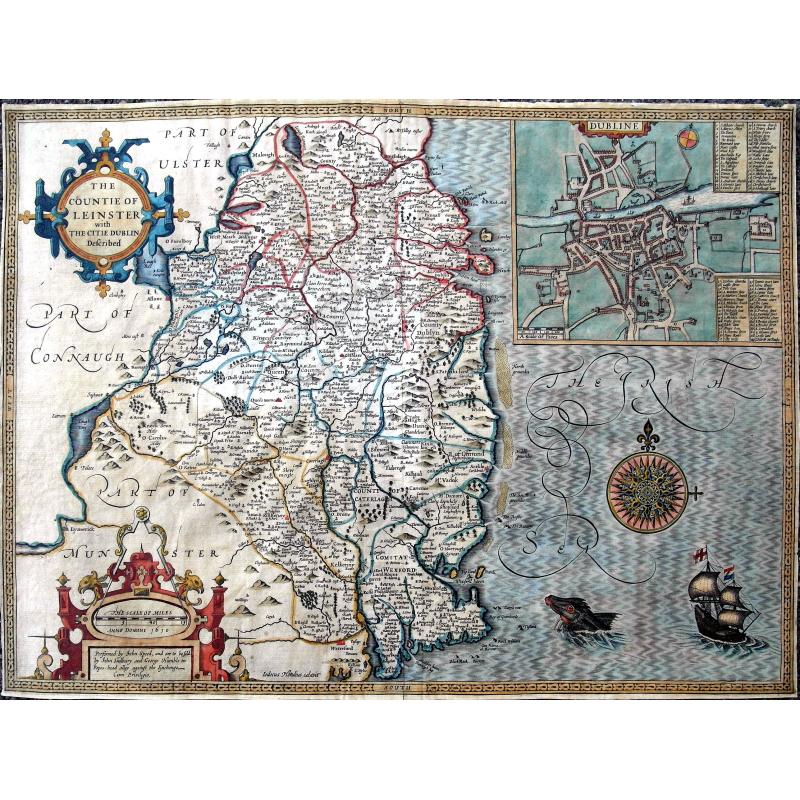The countie of Leinster with the citie Dublin described.