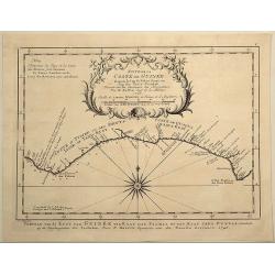 Suite de la Coste de Guinee Depuis le Cap de Palme Jusqu' au Cap des Trois Pointes...