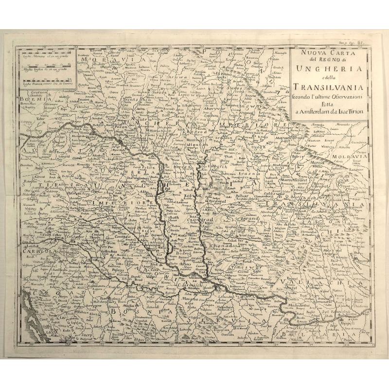 Nuovo Carta del Regno di Ungheria e Della Transilvania...