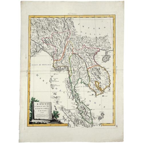 REGNI D'ARACAN DEL PEGU DI SIAM DI CAMBOGE E DI LAOS.