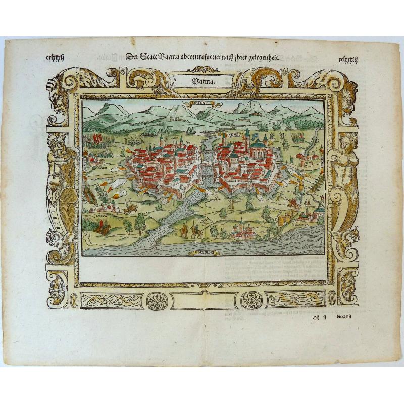 Der Statt Parma abcontrafactur nach Ihrer gelgenheit.