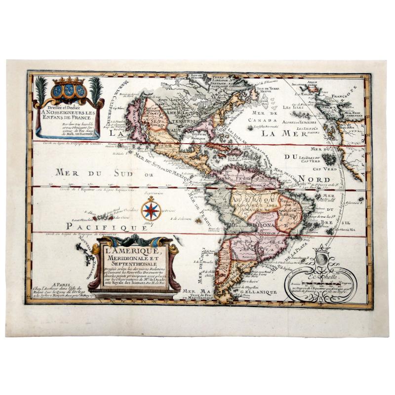 L' AMERIQUE MERIDIONALE ET SEPTENTRIONALE.