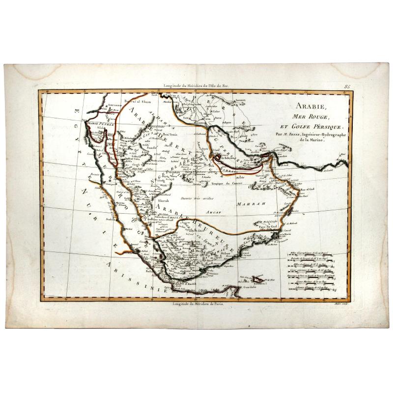 ARABIE, MER ROUGE, ET GOLFE PERSIQUE.
