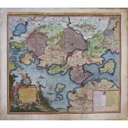 Mappa geographiae naturalis sive Tabella Synoptica...[guide to the mapmaker's art]