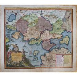 Mappa geographiae naturalis sive Tabella Synoptica...[guide to the mapmaker's art]