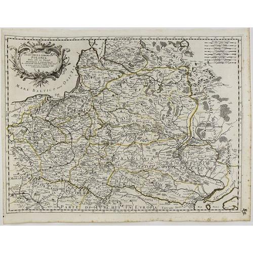 Old map image download for Stati Della Corona di Polonia Divisa Nelle Sue Principali Provincie e Palatinati...