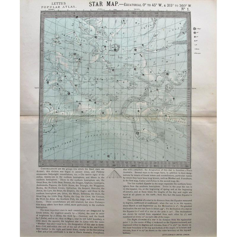 [ Set of 6 Star Maps ]