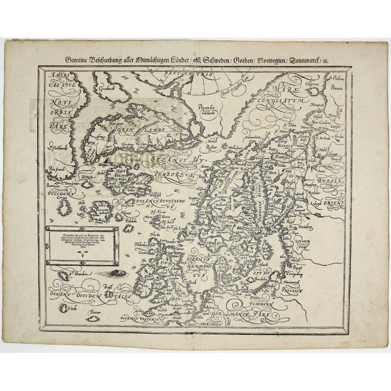 Gemeine Beschreibung aller Mitnachtigen Lander / alss Schweden / Gothen / Norwegien / Denmarck / &c.