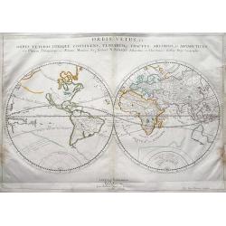 Orbis Vetus, et Orbis Veteris Utraque Continens, Terrarum. . .